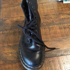 Dr. Martens Shoes - Dr Martens Leather Combat Boots Dr. Martens Shoes - Dr Martens Leather Combat Boots